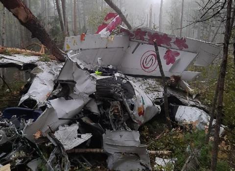 L-410 wreckage-c-East Siberian transport prosecutor