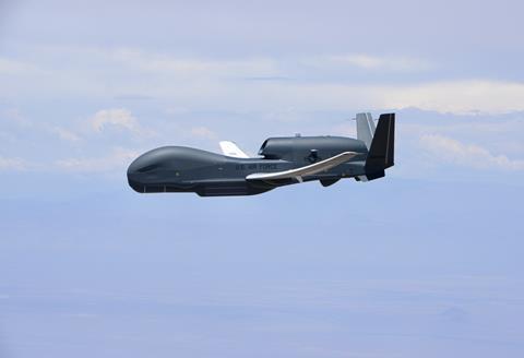 Northrop+Grumman+Completes+First+Flight+of+Global+Hawk+Ground+Station+Modernization+Program