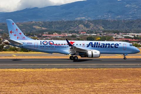 Alliance Airlines E-190 Embraer