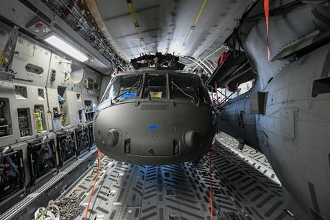 Croatian UH-60Ms in C-17