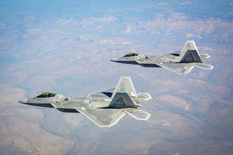 F-22s at Talisman Sabre