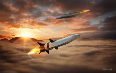 Raytheon boost glide and air-breathing cruise missile concepts c Raytheon