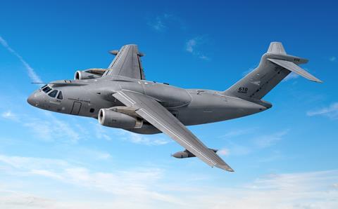 KC-390 Hungary rendering