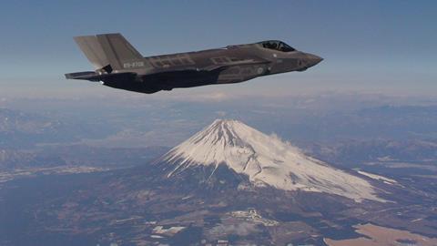 Japan F-35 Mt Fuji hi-res