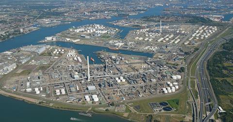 Shell Rotterdam plant