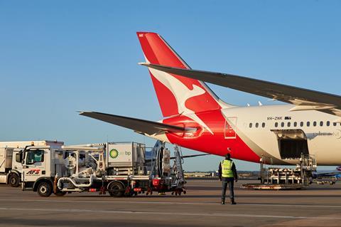 Qantas SAF