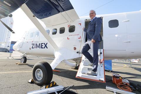 De Haviland vice-president Neil Sweeney, Paris air show 17 June 2025