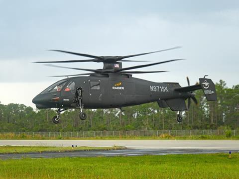 Sikorsky S-97 Raider. Lockheed Martin
