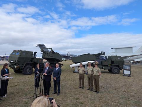 HIMARS in Aus