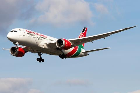 Kenya Airways Boeing 787