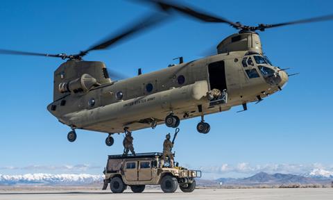 US Army Chinook