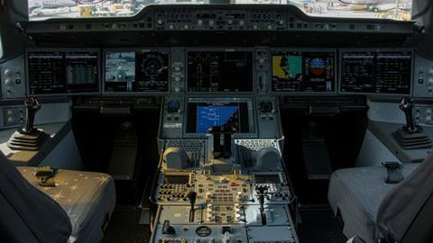 A350 cockpit