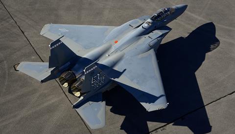 F-15EX at Eglin AFB