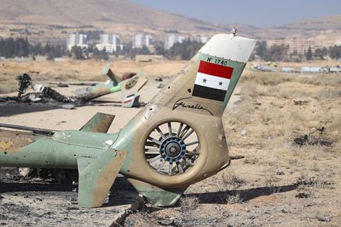 Destroyed Syrian Gazelles