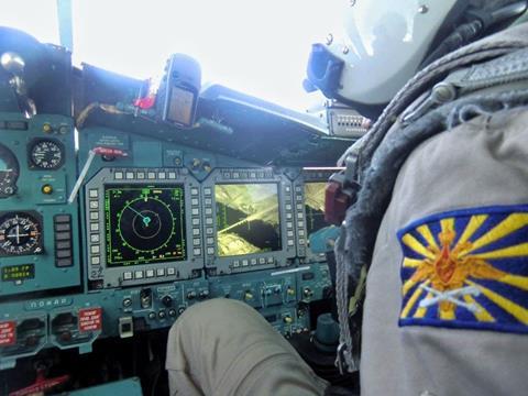 Su-34 with GPS taped in cockpit_Viktor Alksnis facebook