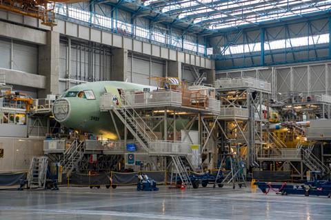 Airbus A330 in final production