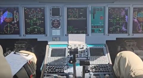 PD-8 second Superjet test flight-c-United Aircraft