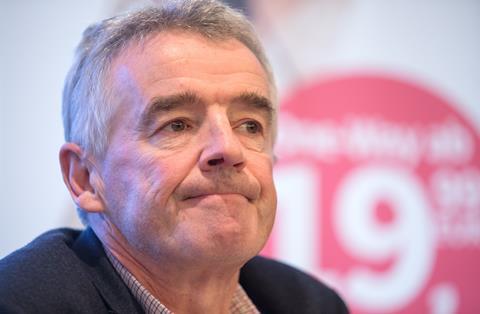 Ryanair group chief executive Michael O'Leary