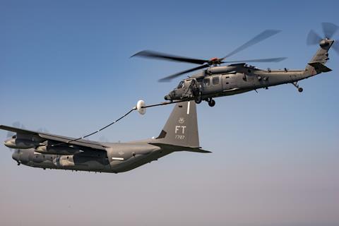 HH-60W aerial refuelling