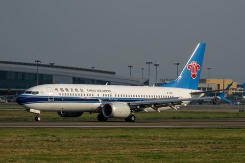 China Southern 737 Max 8