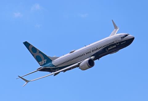 Boeing 737 Max 8 house colours 2
