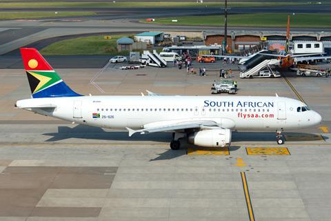 South African Airways SAA Airbus A320
