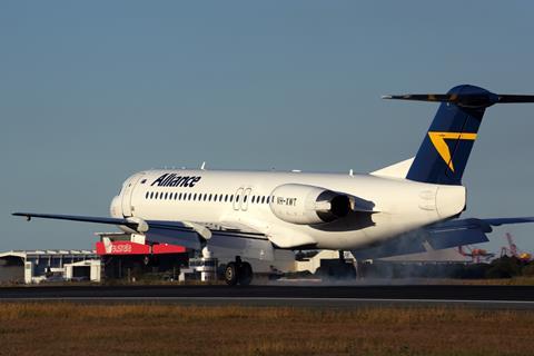 ALLIANCE FOKKER 100 BNE RF 5K5A3829