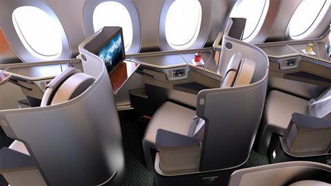 Business Class Seating Collins