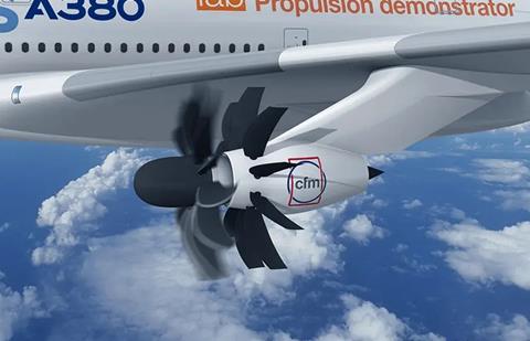 CFM RISE on A380-c-CFM