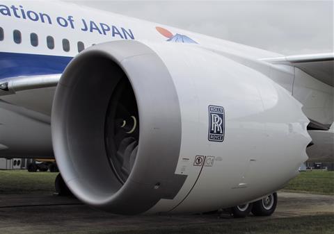 Rolls-Royce Trent 1000 Boeing 787