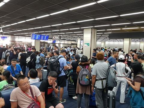 Don Mueang departure lounge