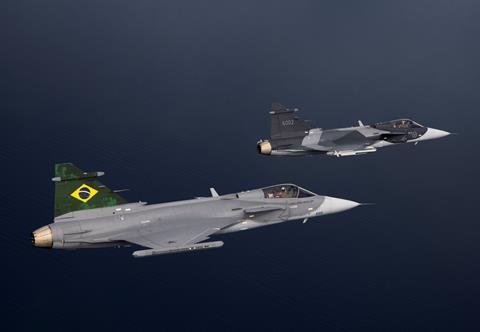 Gripen E for Brazil and Sweden