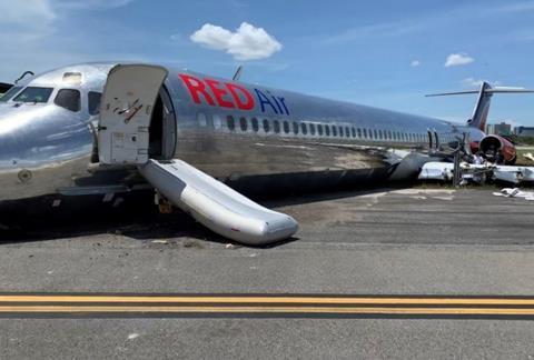 Red Air MD-82 accident-c-NTSB