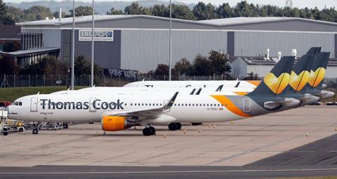 Thomas Cook jets - Rui Vieira/AP/Shutterstock