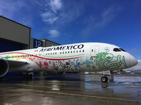 Aeromexico first 787-9