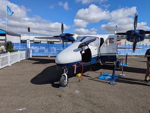P2012 Tecnam at Avalon 2025