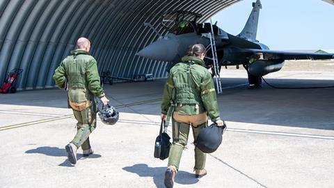 DGA Rafale crew