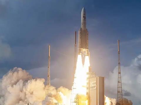 Ariane launch-c-Arianespace