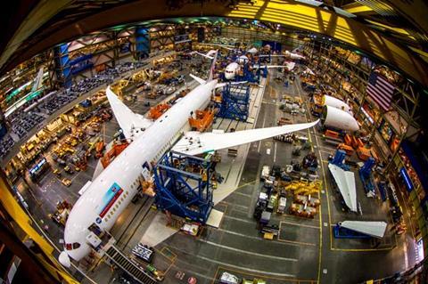 787 factory Everett