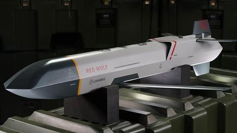 L3Harris Red Wolf launched effect