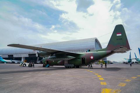Indonesia C-130H upgraded