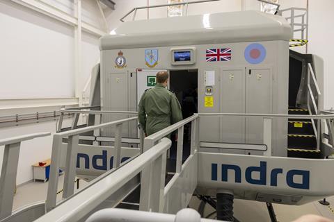RAF Wedgetail simulator
