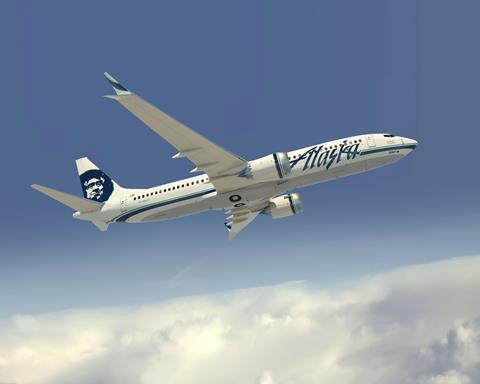 Alaska Airlines 737 Max c Boeing