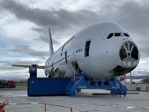 Airbus A380-msn003 scrap 