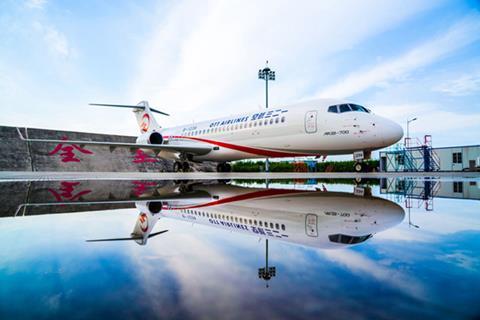 Comac ARJ21 OTT China Eastern