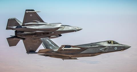 UK F-35B pair