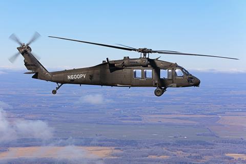 DARPA OPV Black Hawk UH-60A flies autonomously without pilot c Sikorsky