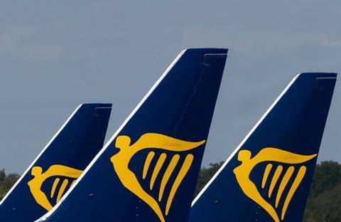 Ryanair 737 tails