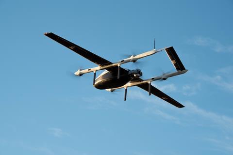 Blue Water Maritime Logistics UAV prototype made by startup Skyways c Skyways