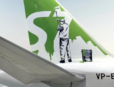 S7 tail fin-c-S7 Airlines